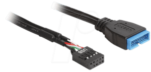 DELOCK 83281 - USB 3.0 Pfostenstecker auf USB 2.0 Pfostenbuchse