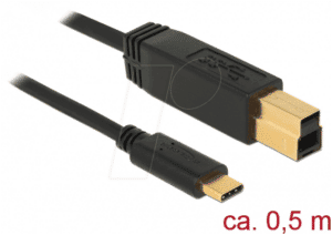 DELOCK 83674 - Delock Kabel USB 3.1 Gen 2 C-Stecker > B-Stecker 0