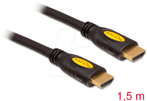 DELOCK 83738 - Kabel HDMI A Stecker > HDMI A Stecker Ethernet 4K 1