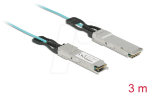 DELOCK 84042 - Kabel QSFP+ Stecker > Stecker 3 m