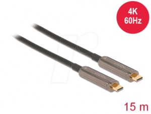 DELOCK 84104 - Aktiv Optisches USB-C™ Video Kabel (AOC)