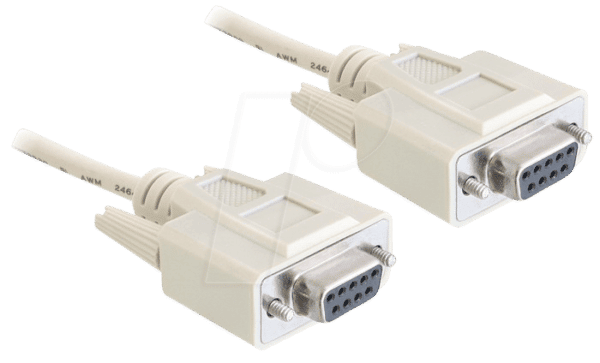 DELOCK 84169 - Kabel Seriell Nullmodem 9 Pin