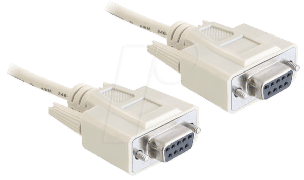 DELOCK 84250 - Kabel Seriell Nullmodem 9 Pin