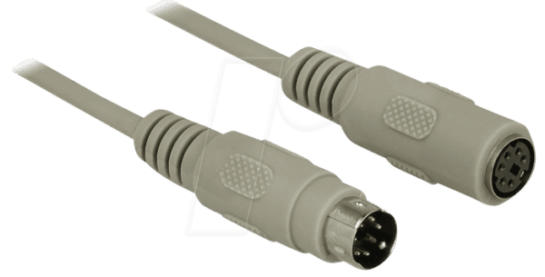 DELOCK 84705 - Kabel PS/2 Stecker auf Buchse