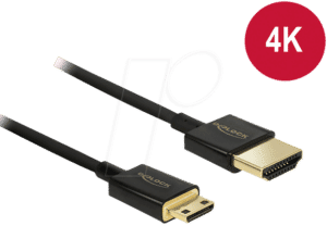 DELOCK 84779 - HDMI A Stecker > HDMI Mini C Stecker 4K 3