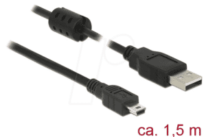 DELOCK 84913 - Delock Kabel USB 2.0 A Stecker > Mini-B Stecker 1