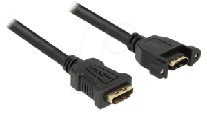 DELOCK 85100 - HDMI A Buchse > HDMI A Buchse