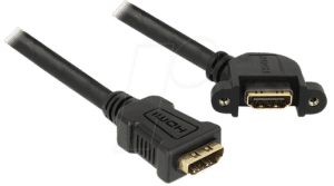 DELOCK 85101 - HDMI A Buchse > HDMI A Buchse gewinkelt