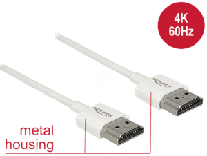 DELOCK 85121 - High Speed HDMI Kabel mit Ethernet