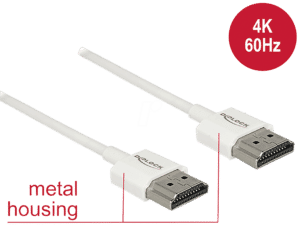 DELOCK 85122 - High Speed HDMI Kabel mit Ethernet
