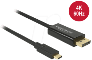 DELOCK 85255 - USB C Stecker auf DP Stecker