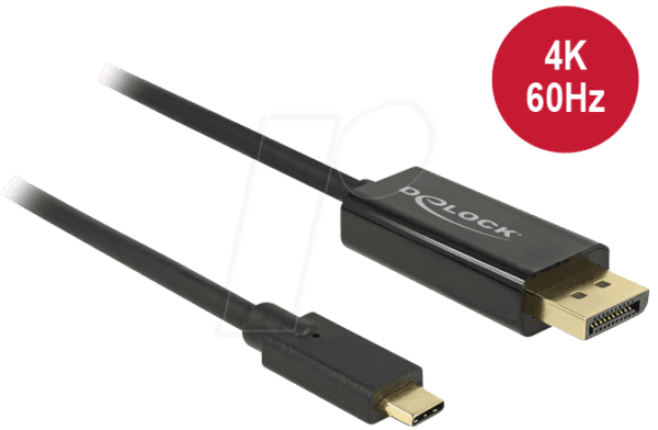 DELOCK 85255 - USB C Stecker auf DP Stecker