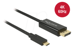 DELOCK 85256 - USB C Stecker auf DP Stecker
