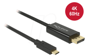 DELOCK 85257 - USB C Stecker auf DP Stecker