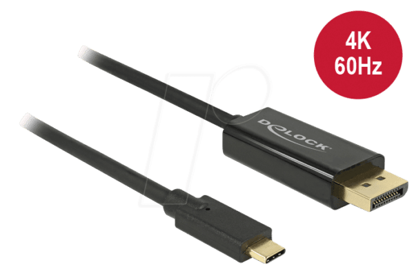 DELOCK 85257 - USB C Stecker auf DP Stecker