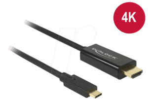DELOCK 85260 - USB C Stecker auf HDMI Stecker