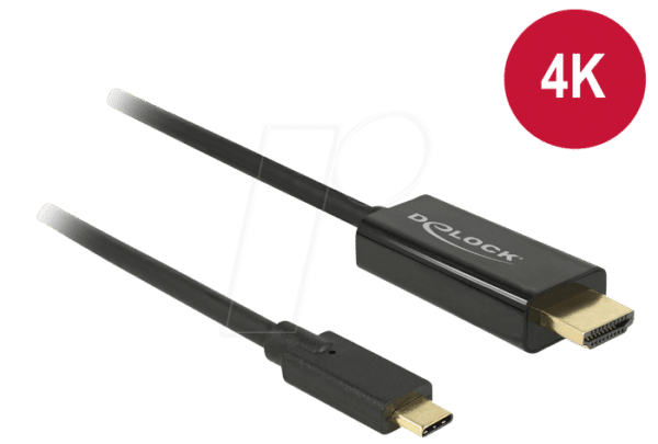 DELOCK 85260 - USB C Stecker auf HDMI Stecker