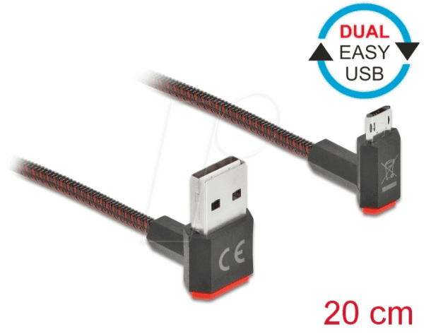 DELOCK 85264 - Dual Easy USB 2.0 Kabel