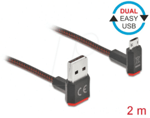 DELOCK 85268 - Dual Easy USB 2.0 Kabel