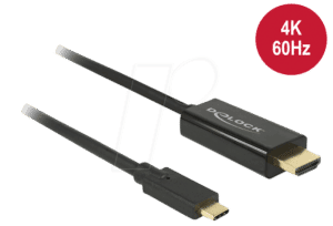DELOCK 85291 - USB C Stecker auf HDMI Stecker