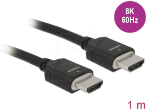 DELOCK 85295 - Ultra High Speed HDMI Kabel 48 Gbps 8K 60 Hz schwarz 3 m