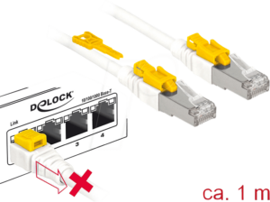 DELOCK 85331 - Patchkabel RJ45 Cat.6A SFTP Secure 1