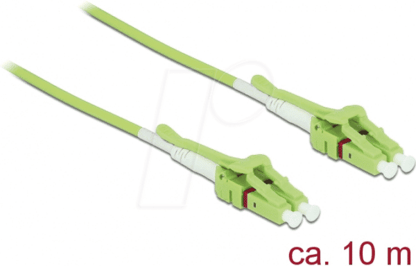 DELOCK 85692 - Kabel LWL LC/LC Uniboot OM5 50/125µ 10m