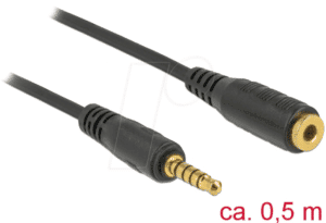 DELOCK 85700 - Kabel Klinke 5 Pin Verlängerung 3