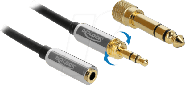 DELOCK 85783 - Kabel Klinke 3 Pin 3
