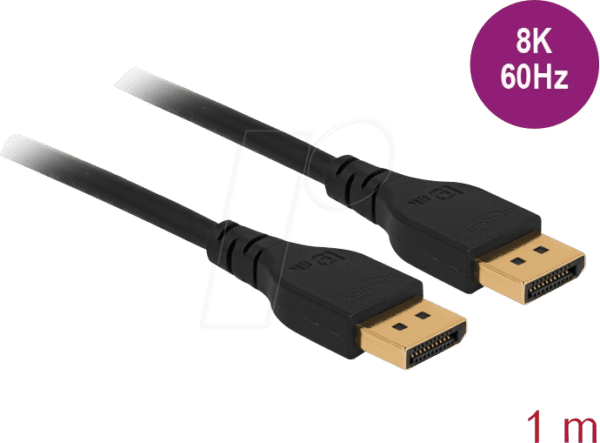 DELOCK 85909 - DisplayPort 1.4 Kabel
