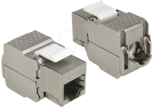 DELOCK 86154 - Keystone Modul RJ45 Buchse > LSA Cat.6