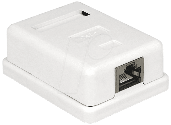 DELOCK 86169 - Netzwerk Anschlussdose 1 Port Cat.6 - LSA