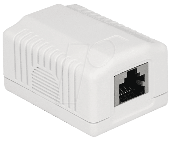 DELOCK 86196 - Netzwerk Dose 1xRJ45 LSA CAT.6A