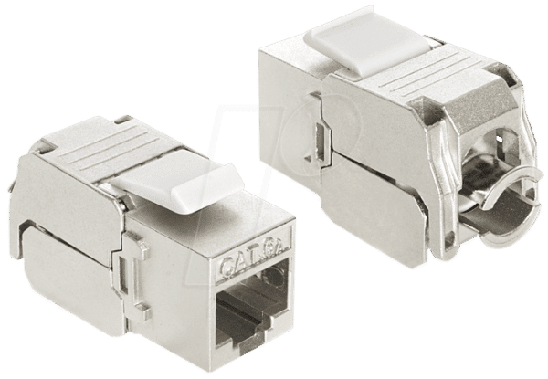 DELOCK 86205 - Keystone Modul RJ45 Buchse > LSA Cat.6A