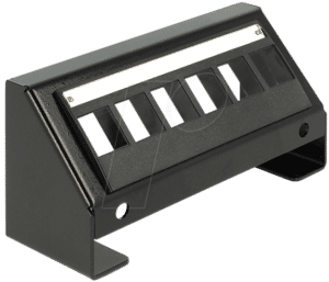 DELOCK 86268 - Keystone Halterung Multimedia Panel 6 Port