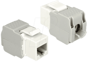 DELOCK 86341 - Keystone Modul RJ45 Buchse > LSA Cat.6 UTP