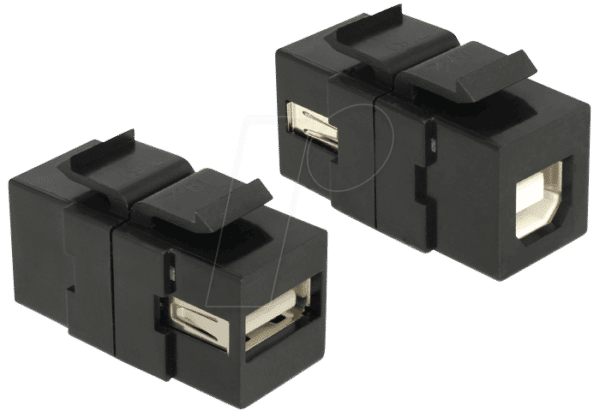 DELOCK 86370 - Keystone Modul USB 2.0 A-Buchse >  B-Buchse