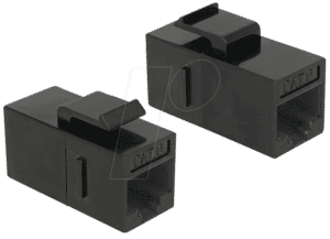 DELOCK 86381 - Keystone RJ45 Buchse>RJ45 Buchse Cat.6 UTP