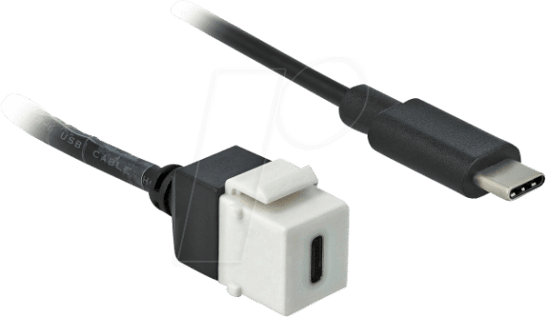 DELOCK 86399 - Keystone USB3.0 C Buchse > Stecker Kabel