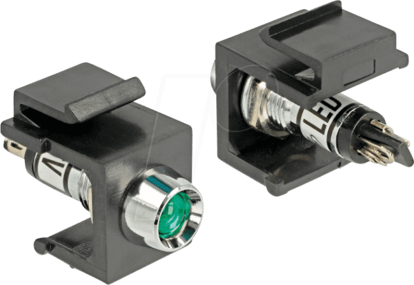 DELOCK 86456 - Keystone LED grün 6 V
