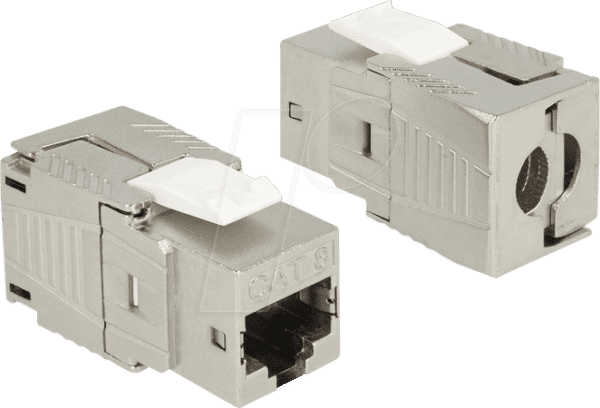 DELOCK 86488 - Keystone RJ45 Buchse > LSA werkzeugfrei Cat.8