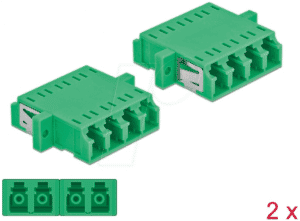 DELOCK 86539 - LWL Kupplung LC Quad/ LC Quad