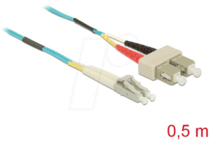 DELOCK 86563 - Kabel LWL LC/SC OM3 50/125µ  0