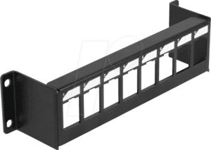 DELOCK 86611 - Keystone Halterung 8 Port Panel