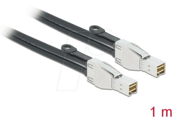 DELOCK 86621 - Kabel Mini SAS HD SFF-8674 > Mini SAS HD SFF-8674 1 m