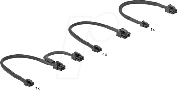 DELOCK 86735 - Molex-Kabel Set