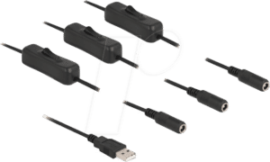 DELOCK 86798 - USB A Stecker auf 3x 2