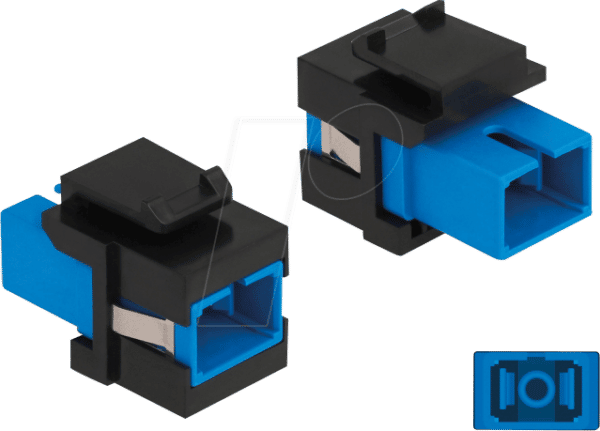 DELOCK 86812 - Keystone Modul SC Simplex Buchse > Buchse