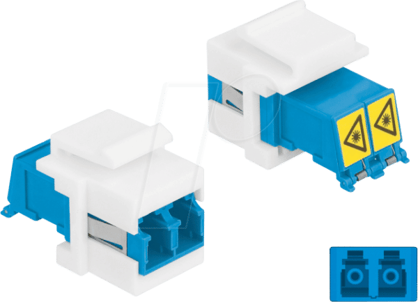 DELOCK 86834 - Keystone Modul LC Duplex Buchse > Buchse