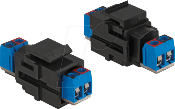 DELOCK 86867 - Keystone Modul 2 Pin Terminalblock > Terminalblock